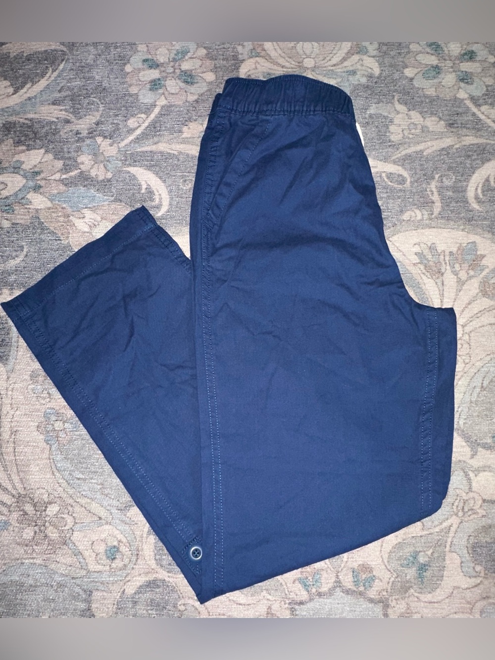 Boys Children’s Place Blue Elastic Waist Chino Pants - 12